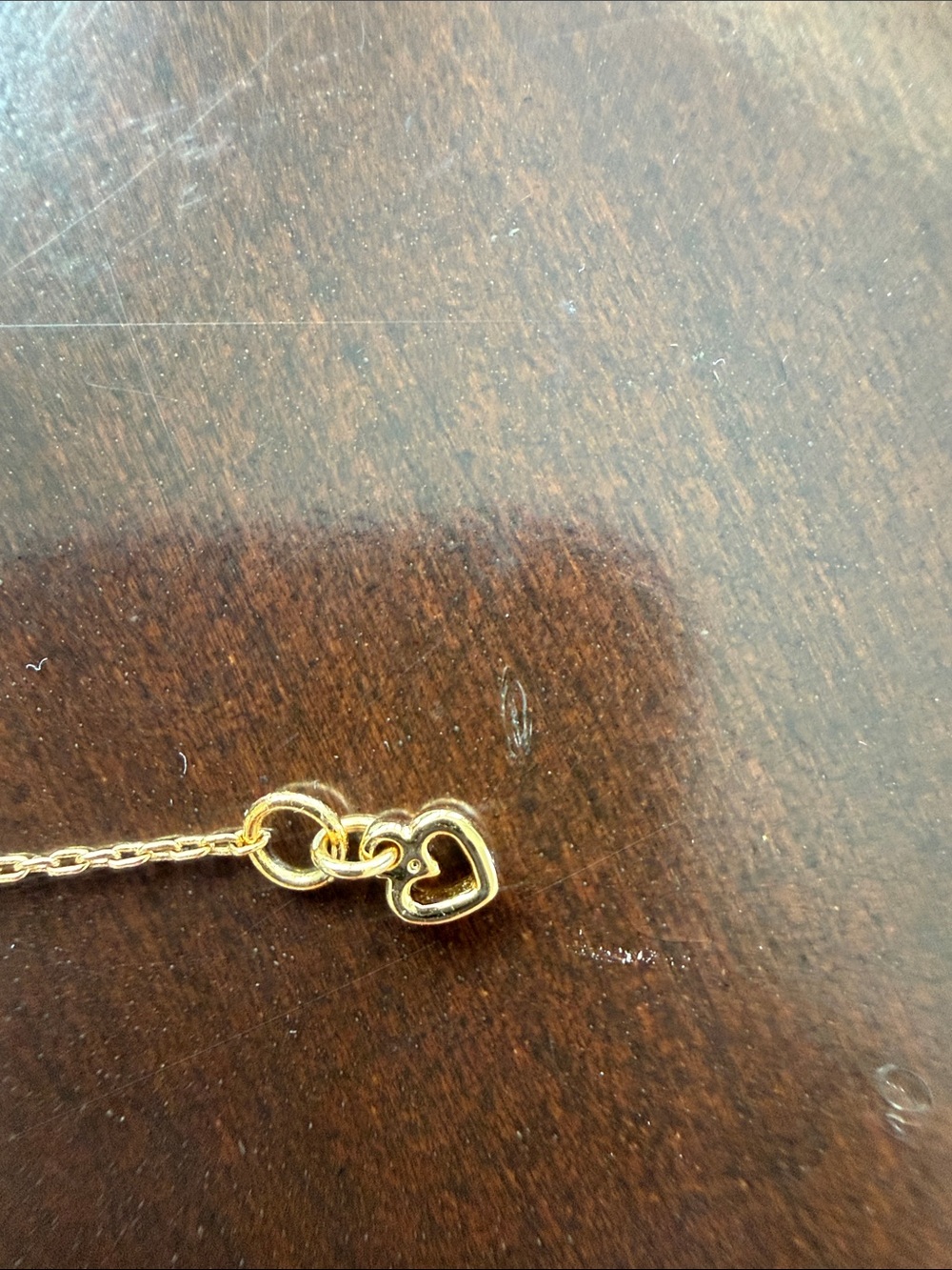kate spade Adjustable Gold Chain Bracelet with Clear Crystal Accents - Picture 5 of 5